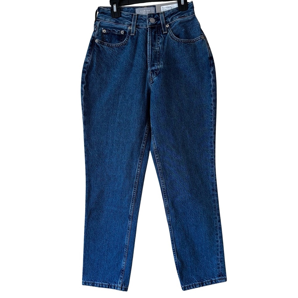 Everlane high rise “the curvy 90s cheeky” jeans